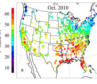 Ozone map