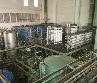 Water desalination